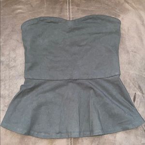 Strapless Express top